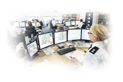 Desk Unit in control room